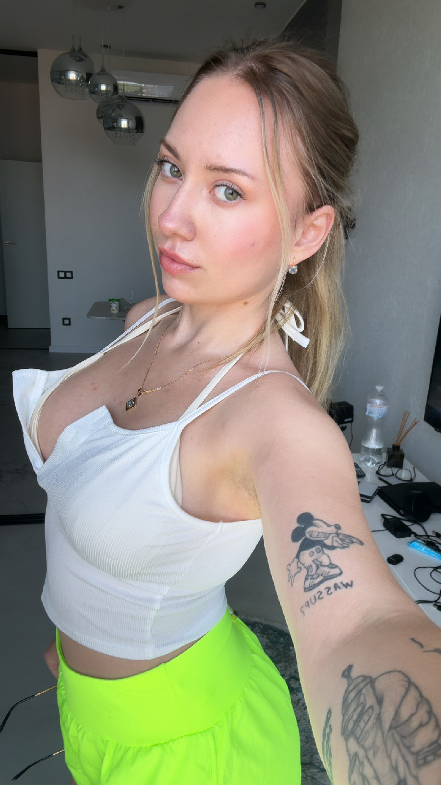 KateV in her underwear in Zaporozhye