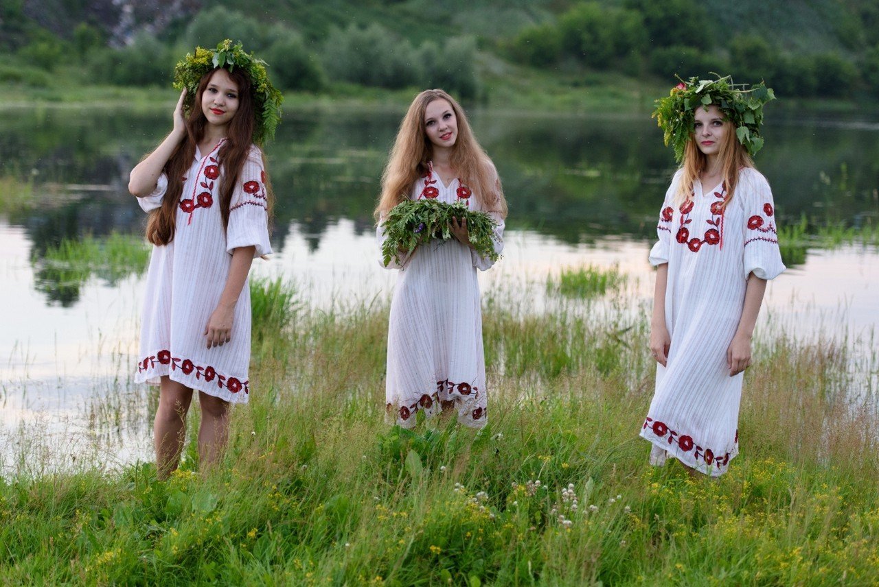 Slavic women in Zaporozhye