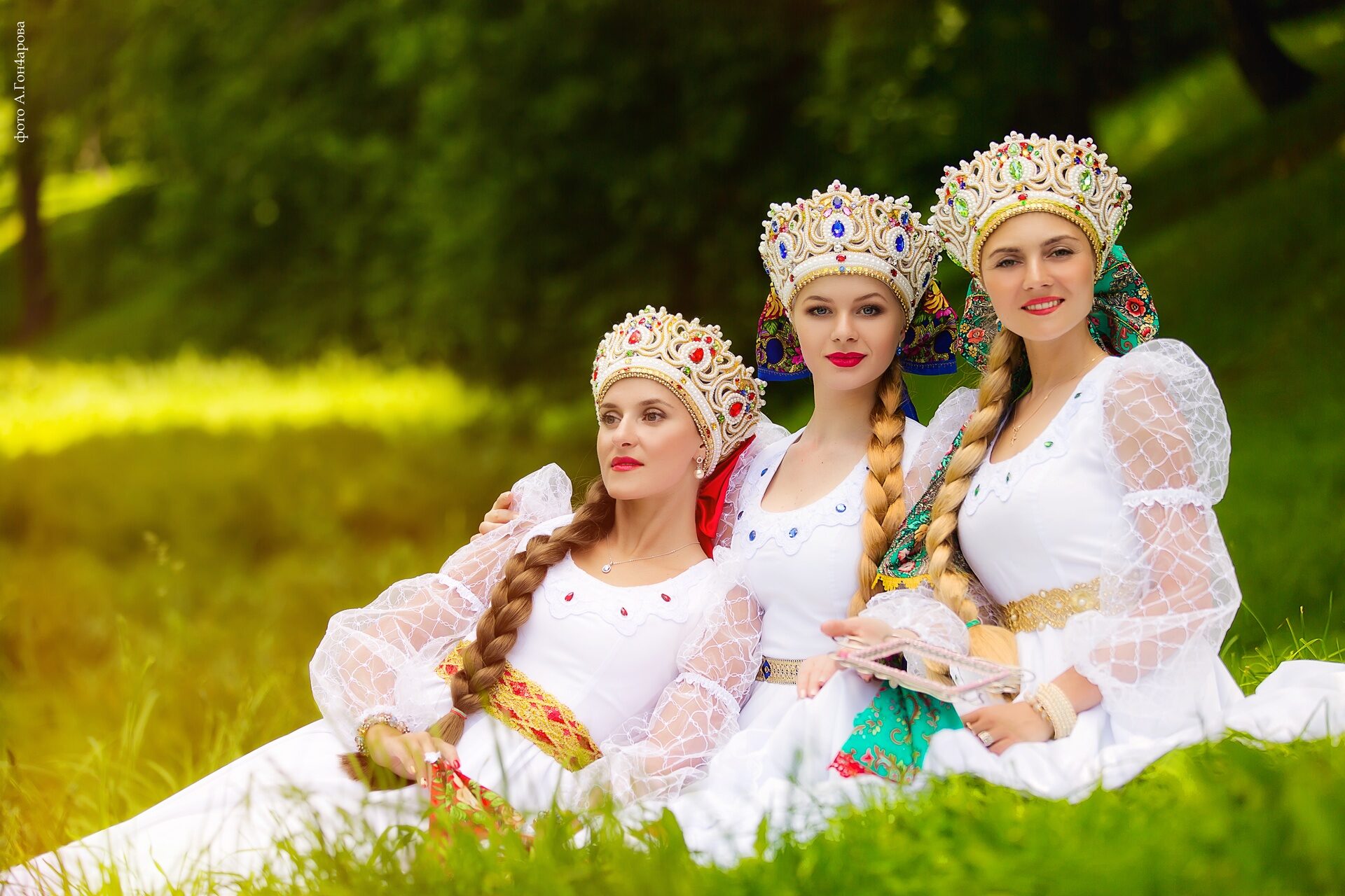 Slavic women in Zaporozhye